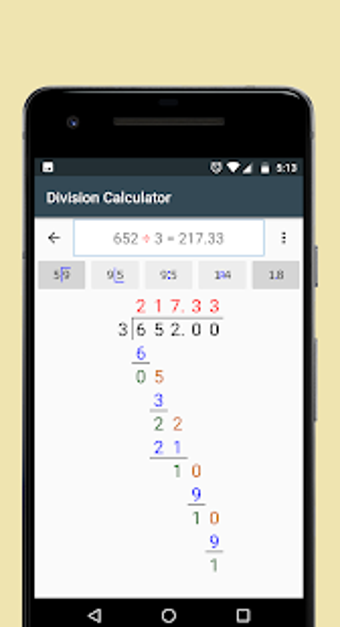 Image 0 for Division Calculator (With…