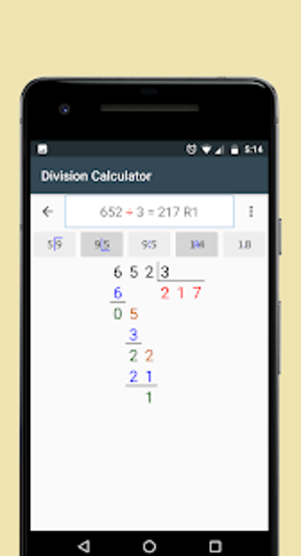 Image 1 for Division Calculator (With…