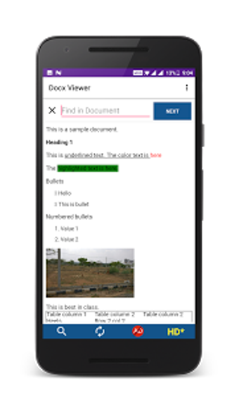 Image 0 for Docx Reader