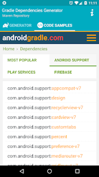 Image 3 for Gradle Dependencies Gener…