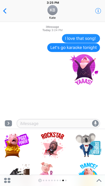 Image 1 for Sing Movie Stickers