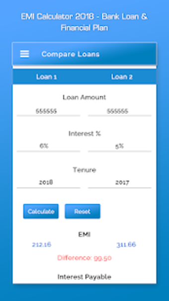 Image 0 for EMI Calculator 2019 Bank …