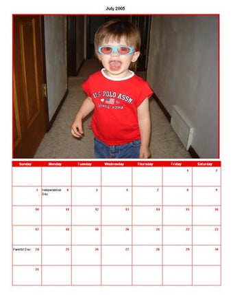 Image 0 for EZ Photo Calendar Creator…