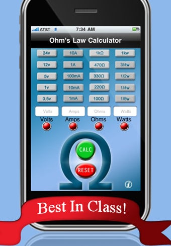 Image 0 for Ohm's Calculator
