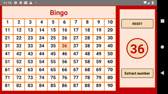 Imagen 0 para Bingo - numbers extractor…