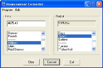 Image 0 for Measurement Convertor