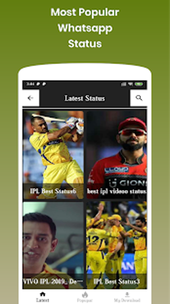 Image 0 for Cricket Video Status - Cr…