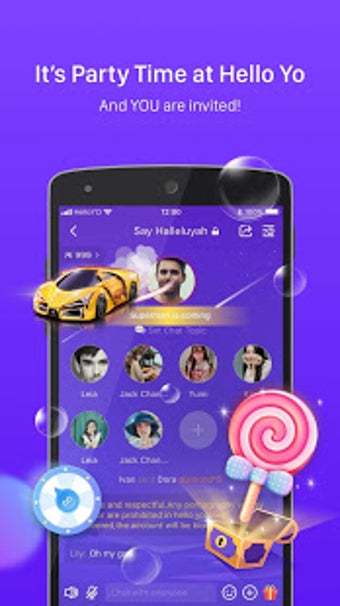 Imagen 1 para Hello Yo  Free Voice Chat…