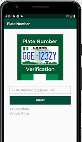 Image 0 for Naija Plate Number Verifi…