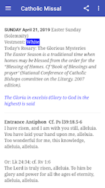 Image 0 for Catholic Missal Offline