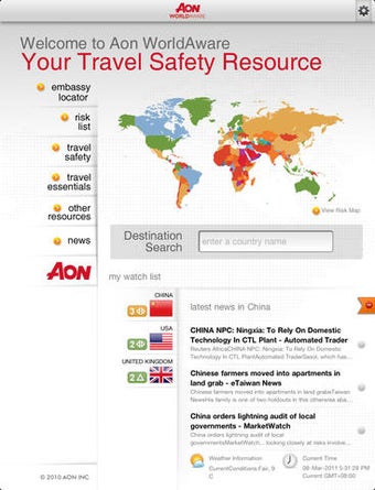 Image 0 for Aon WorldAware HD - Enter…