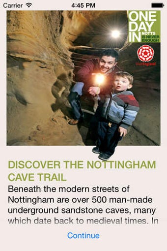 Image 0 for Nottingham Cave Trail