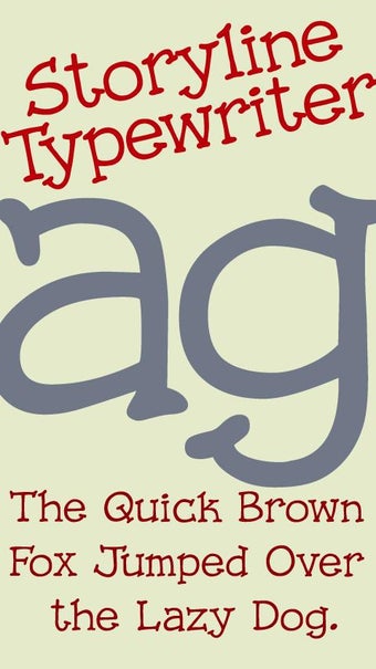 Image 0 for Storyline Typewriter Flip…