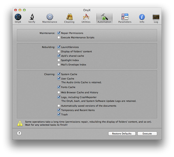 Imagen 0 para OnyX (Mavericks)