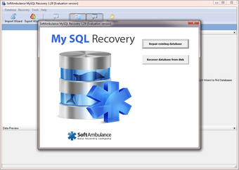 Imagen 1 para SoftAmbulance MySQL Recov…