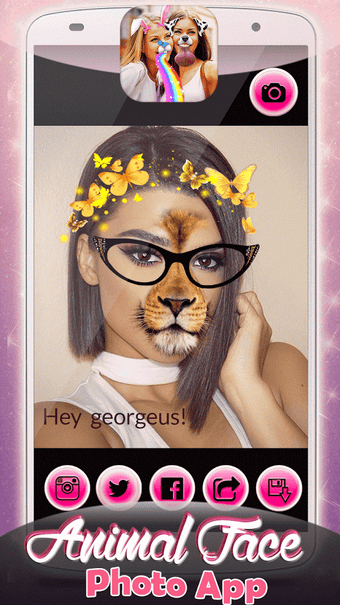 Image 1 for Animal Face Photo App
