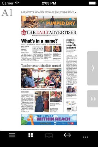 Image 0 for The Daily Advertiser Prin…