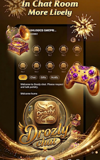 Image 0 for Drozly Chat Voice Chat Ro…