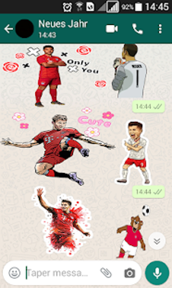 Imagen 0 para Bayern Munich Stickers fo…