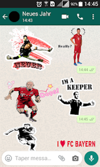 Imagen 3 para Bayern Munich Stickers fo…