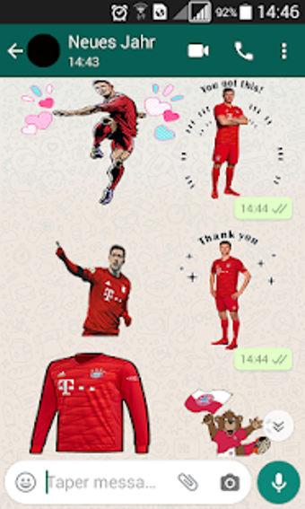 Imagen 2 para Bayern Munich Stickers fo…