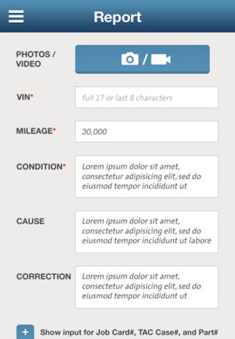 Image 0 for GM Field Product Reporter