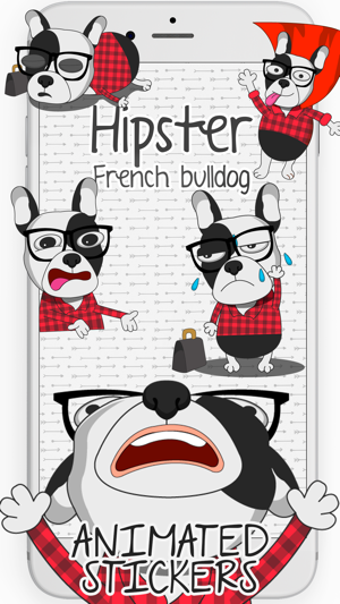 Image 2 for Hipster French bulldog st…