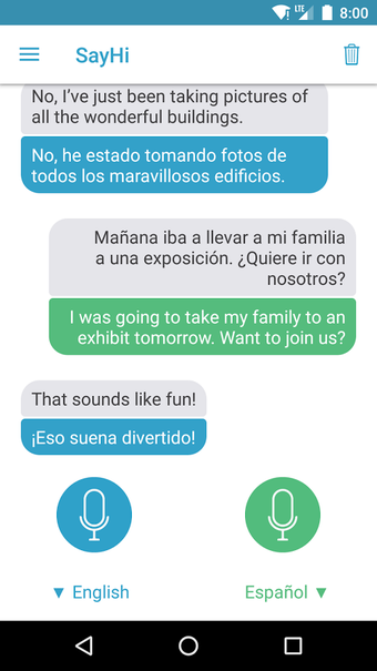 Imagen 2 para SayHi Translate