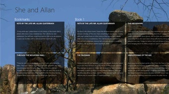 Image 1 for She and Allan by H. Rider…