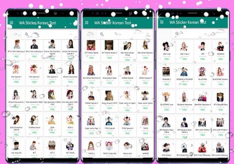 Image 0 for WAStickerApps Korean Idol…