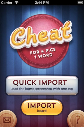 Image 0 for Cheat for 4 Pics 1 Word -…
