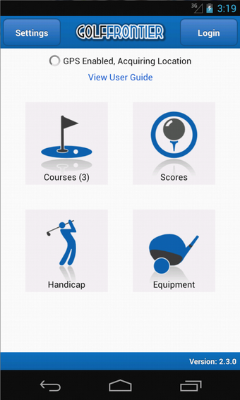 Imagen 1 para Golf Frontier - Golf GPS