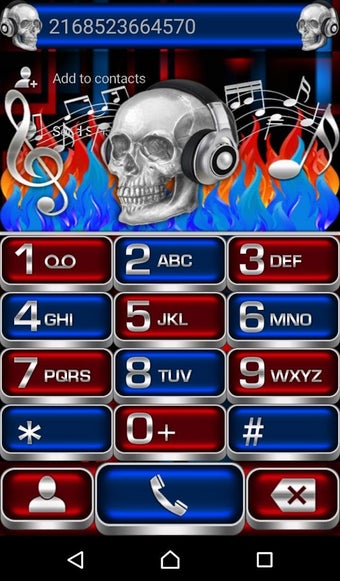 Image 0 for Scull on Fire EX Dialer t…