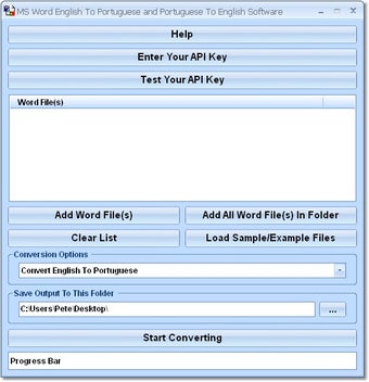 Imagen 0 para MS Word English To Portug…