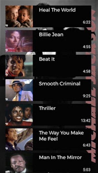 Imagen 0 para Michael Jackson Best Song…