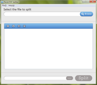 Image 1 for Peroit PDF Splitter