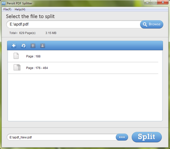 Image 2 for Peroit PDF Splitter