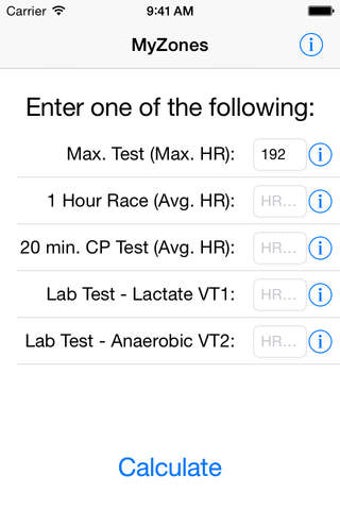 Image 0 for MyZones - Heart Zone Calc…