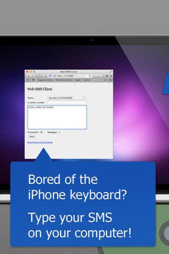 Image 0 for Web SMS Free - Write SMS …