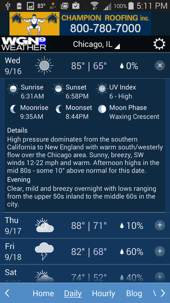 Image 3 for WGN Weather