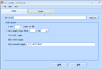 Image 0 for PDF Splitter and Merger F…