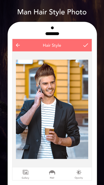 Imagen 1 para Man HairStyle Photo Edito…