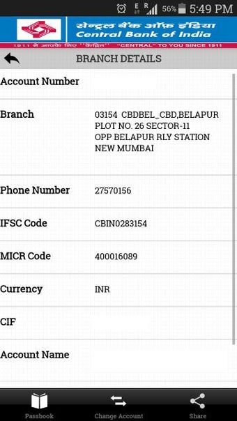 Image 3 for Cent m-passbook