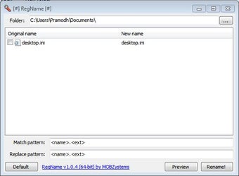 Imagen 0 para RegName (64-bit)