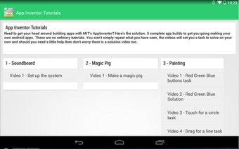 Image 0 for App Inventor 2 Tutorials …