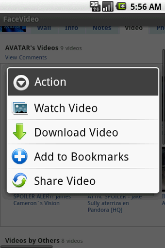 Imagen 1 para FaceVideo