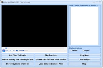 Imagen 0 para Listen and Delete MP3 Fil…