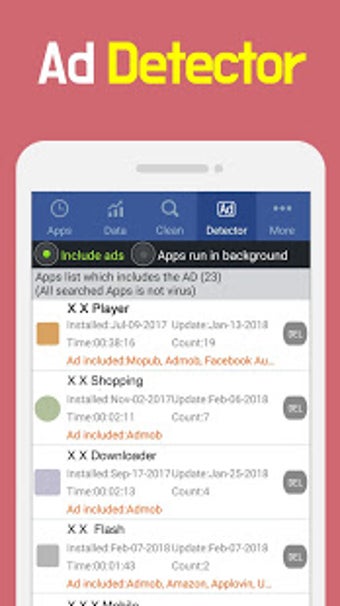 Imagen 0 para Goclean-Ad detector,airpu…