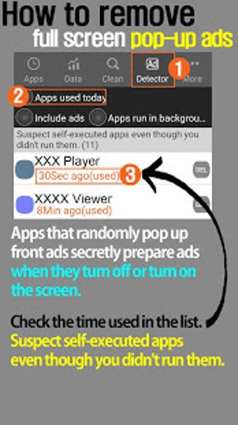Imagen 1 para Goclean-Ad detector,airpu…