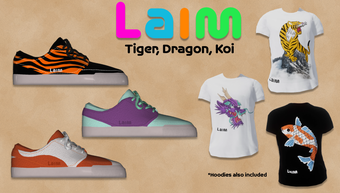 Imagen 0 para Laim Shoes Tiger Dragon K…